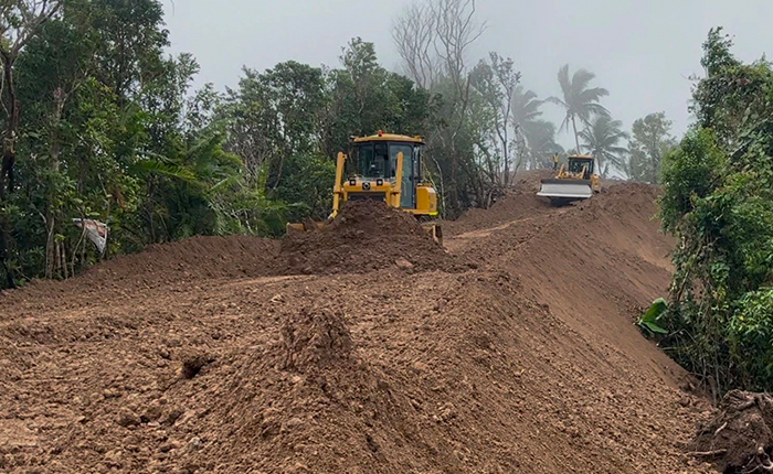 徐工D170“硬核開路”！助力東南亞國家級風電工程
