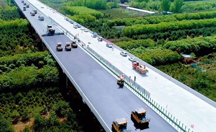 徐工XD135TC解決西安繞城高速施工難題