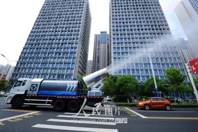 清涼啟動！徐工霧炮車魅力指數100分！